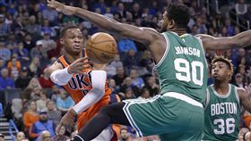 威少Russell Westbrook（圖／美聯社／達志影像）