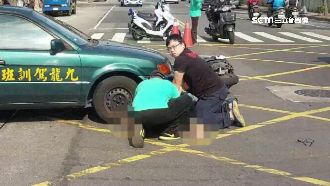 疑教練車未禮讓　直行騎士遭撞飛身亡