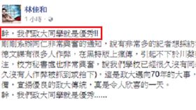 政大,作弊,教授,林佳和/臉書