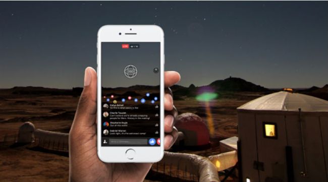 Facebook將推360度直播！