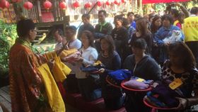 姜太公道場,走春,過爐,過火七星陣,春聯,姜太公,寺廟,祈福　圖／姜太公道場提供