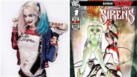 自殺突擊隊,小丑女,Harley Quinn,瑪格羅比,David Ayer,Gotham City Sirens,貓女,毒藤女　圖／翻攝自推特