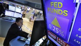 美國聯準會升息1碼（圖／美聯社／達志影像）