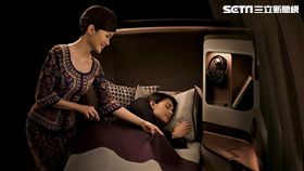 新航商務艙。（圖／新航提供）