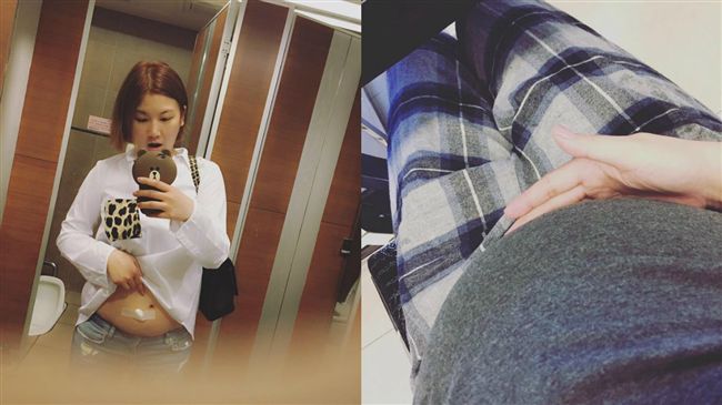 人工受孕求子不喊苦　宋新妮曬凸肚照
