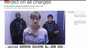 22歲的魯夫（Dylann Roof）,殺手,死刑／翻攝自CNN