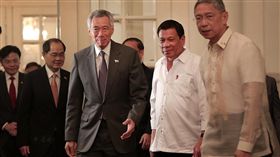 杜特蒂訪星會見李顯龍（圖／Lee Hsien Loong臉書）