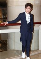 「快樂幫」歌手楊程鈞等待10年終發行首張迷你專輯《藏不住》。（記者邱榮吉/攝影）