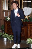 「快樂幫」歌手楊程鈞等待10年終發行首張迷你專輯《藏不住》。（記者邱榮吉/攝影）