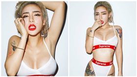 梁云菲（合成圖／翻攝自梁云菲臉書、IG）