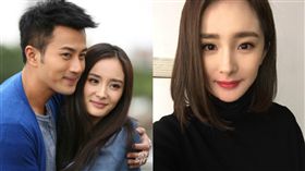 不回家也不怕老公出軌　楊冪自信反駁婚變傳言。資料來源：微博