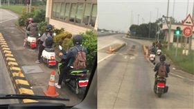 機車闖國道 圖／翻攝自爆料公社