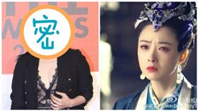 大陸女星蔣欣。（圖／翻攝自蔣欣微博）