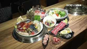 雞湯涮海鮮補氣　帝王蟹拚火烤吃到飽