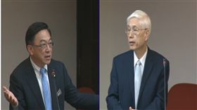 立法院衛環委員會，衛福部長林奏延，國民黨立委陳宜民。（翻攝立法院議事轉播）