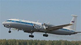 與失事班機同型的Il-18軍用機。（圖擷取自《sputniknews》）