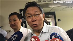 柯文哲為續史上最高二備金拜會民進黨團　盧冠妃攝