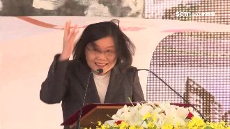 看板K蔡英文　傾向不懲處維安人員