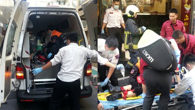 民眾頭部卡電梯內　傳失去生命跡象