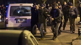 美國駐土耳其大使館驚傳槍響。（圖／翻攝自Twitter）