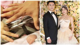 陳妍希,陳曉（合成圖／翻攝自網易娛樂、陳妍希臉書）