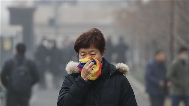 中國大陸空汙來襲　1/7國土看不見