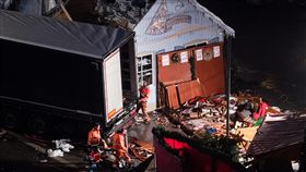 耶誕市集,德國,Kaiser Wilhelm Memorial Church,恐攻,歐洲,警戒
圖／美聯社／達志影像