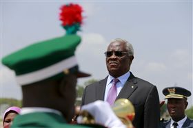 聖多美普林西比總統Manuel Pinto da Costa（圖／路透社）