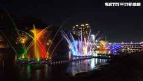 碧潭水舞秀。（圖／新北觀傳局提供）