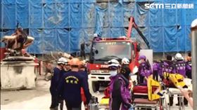 大溪高中鷹架倒塌