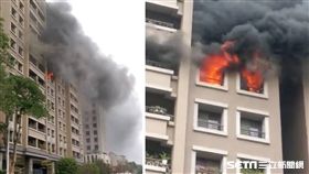 台中七期大樓火警 女子揮刀阻搶救殺傷警、火災、大樓