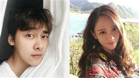 李易峰偷瞄陳喬恩　逗趣互動全被鏡頭捕捉。資料來源：陳喬恩、李易峰微博