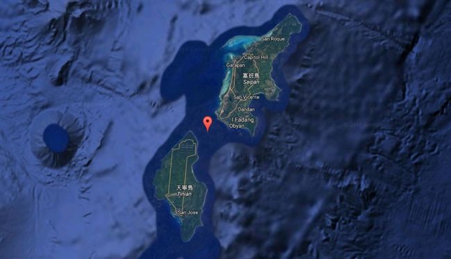 北馬里亞納群島外海規模6地震