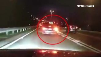 閃了前車遭後車追撞　駕駛：太衰了！