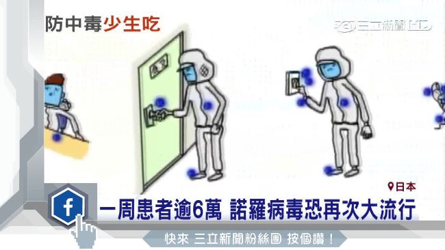 日本諾羅病毒大爆發　相關知識全問答