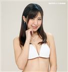 女優雪白柑菜是選美出身的正妹。（記者邱榮吉/攝影）