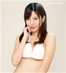 女優雪白柑菜是選美出身的正妹。（記者邱榮吉/攝影）