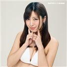 女優雪白柑菜是選美出身的正妹。（記者邱榮吉/攝影）