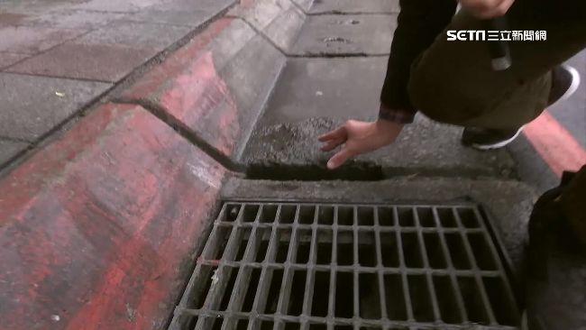 隱形殺手！土城中央路水溝蓋危機四伏