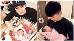 小煜,阿緯,女兒,錢錢（合成圖／分工合作社提供、翻攝自楊奇煜臉書）