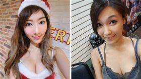 李宓,張喬菲,巨乳,豪乳,泡溫泉,直播,閨密
（圖／翻攝自李宓、張喬菲臉書）