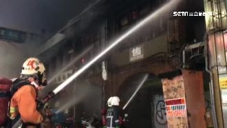 竹市熱鬧商圈大火　5店面陷火海全毀