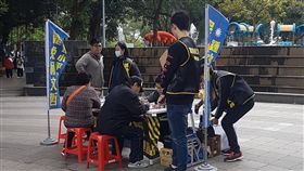 罷免柯文哲攤位（圖／翻攝自PTT）