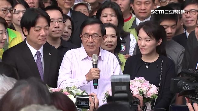 陳幸妤診所開幕　第一個病人就是阿扁