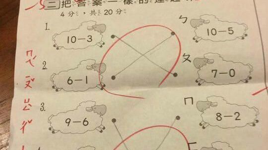 沒用尺畫線扣5分　家長po網引論戰