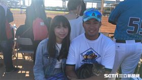 潘彥廷、未婚妻陳伶（圖／記者陳怡汝攝）