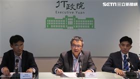 行政院舉辦核食公聽會會後記者會.(記者盧素梅攝)