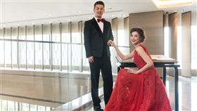 林若亞孫志浩耶誕歸寧宴／中央社