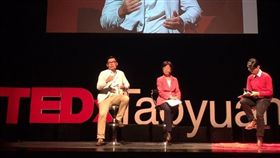 立委許毓仁、尤美女出席TED年度大會（圖／翻攝自許毓仁臉書）