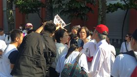 前立委雷倩　謝啟大現身立法院反同現場　盧冠妃